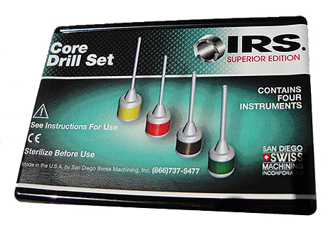 IRS - Core Drills - 4 Pack